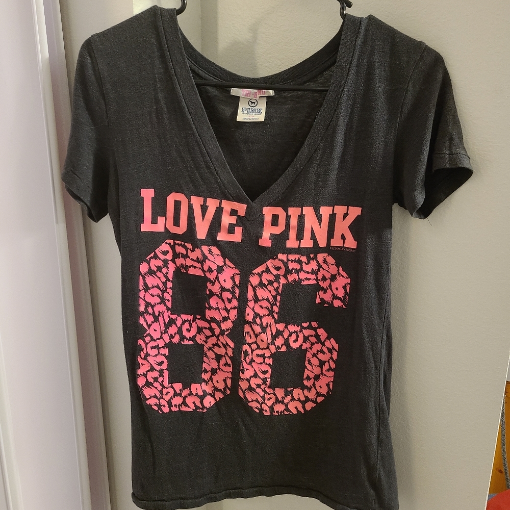 VS Pink short sleeve women's shirt